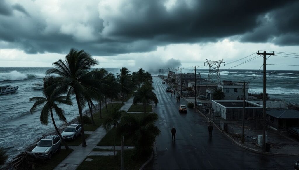 Furacão Melissa avança e preocupa o Atlântico