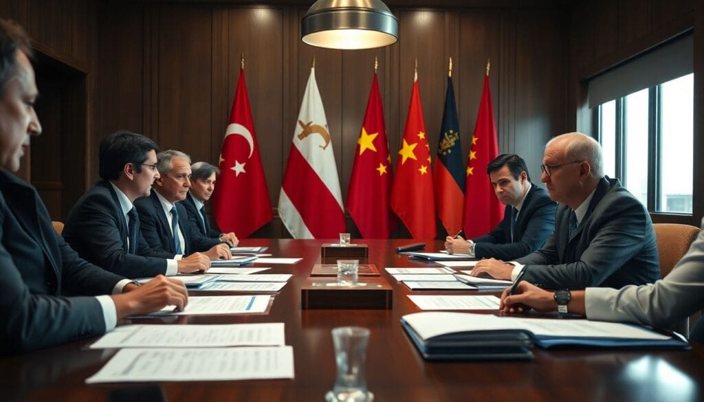 China reage à ameaça de tarifa extra de 100% dos EUA