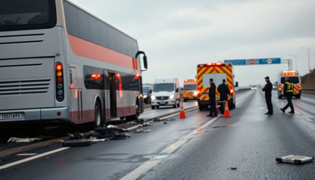 Acidente de ônibus no Agreste de PE deixa 17 mortos