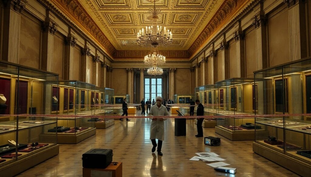 Louvre fecha após furto de joias históricas