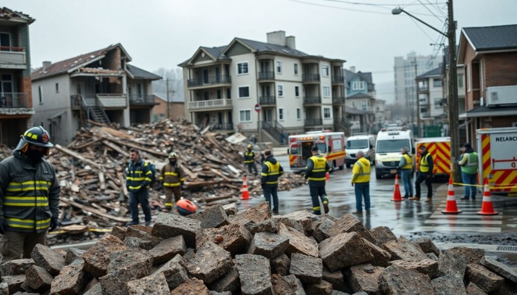 Desabamento em Olinda deixa 1 morto e vários feridos