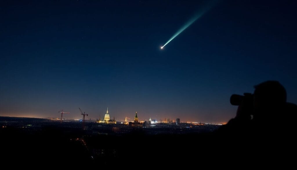 Cometa Lemmon cruza o céu do DF neste domingo