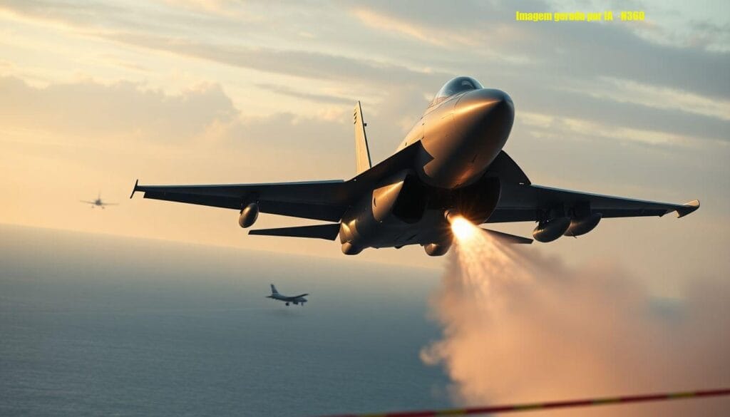 Brasil realiza disparo inédito do míssil Meteor pelo Gripen