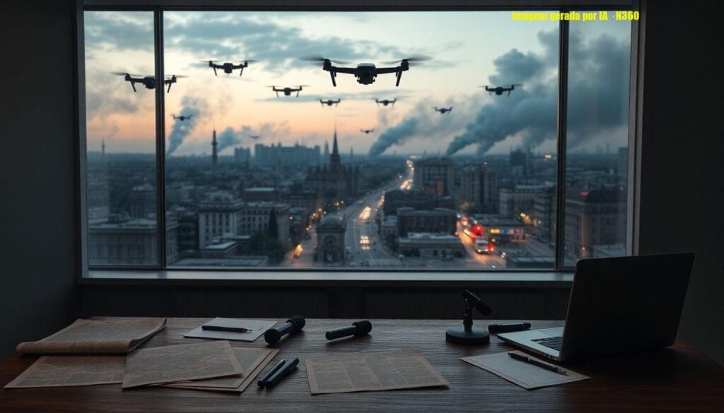 Bombardeios atingem Kiev após rumores sobre chefe de gabinete