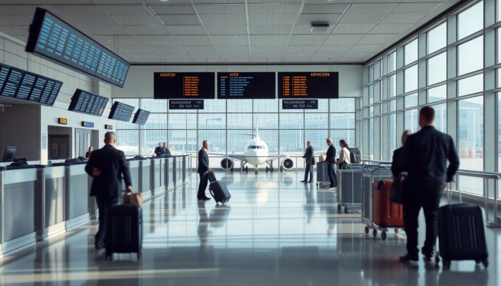 Shutdown nos EUA leva companhias a cancelar centenas de voos