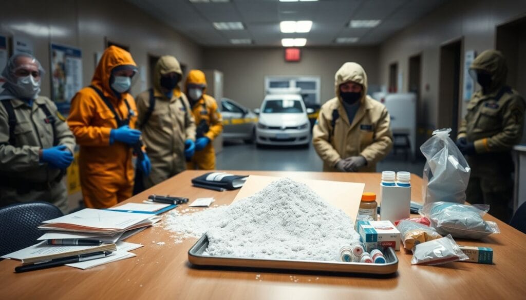 Pacote suspeito: 7 atendidos em base militar dos EUA