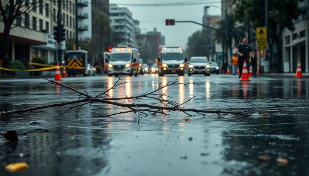 Rio entra em Estágio 2 por chuva e ventos