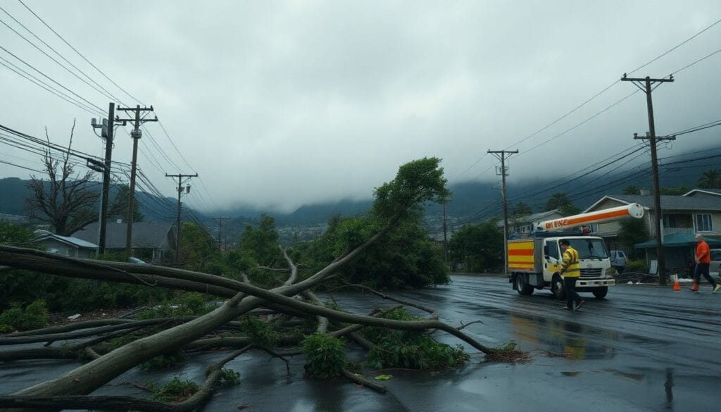 Ciclone extratropical causa estragos em São Paulo