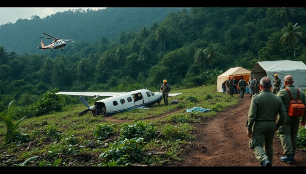 Avião cai em Mitú e deixa quatro mortos