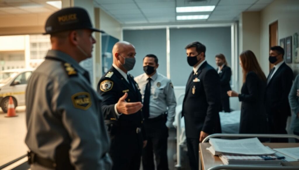 Castro visita policiais feridos após operação na Penha e Alemão