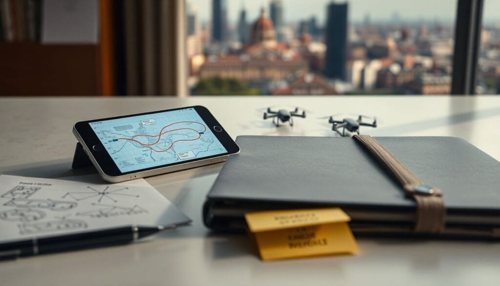 Promotores sul‑coreanos divulgaram notas que descrevem rotas e cronogramas de voos sobre Pyongyang.