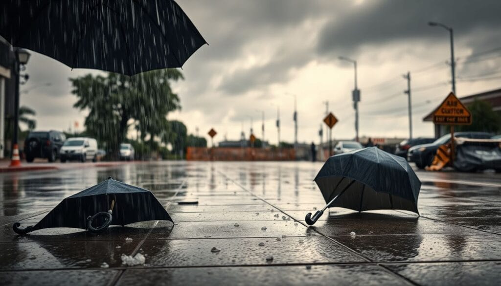 Inmet prevê chuva intensa, ventos fortes e risco de granizo entre domingo e segunda-feira.