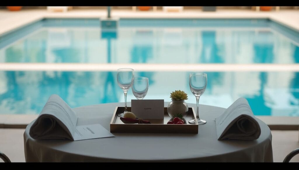 Imagens e relatos confirmam a participação de Júlio Cocielo na pool party de Tata Estaniecki em São Paulo.