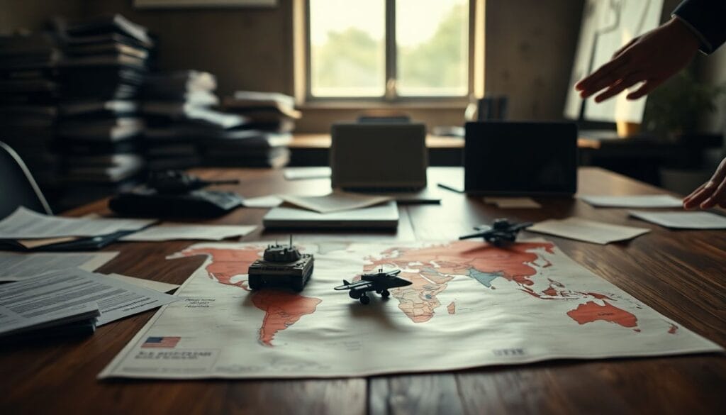 Apuração aponta que esboço americano incluiria concessões territoriais e negociação sobre armamentos.