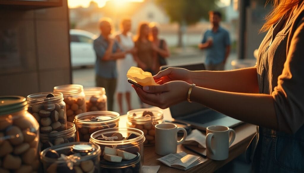Raquele Cardozo afirmou que retomar venda de doces é por necessidade; reação do público ficou dividida.