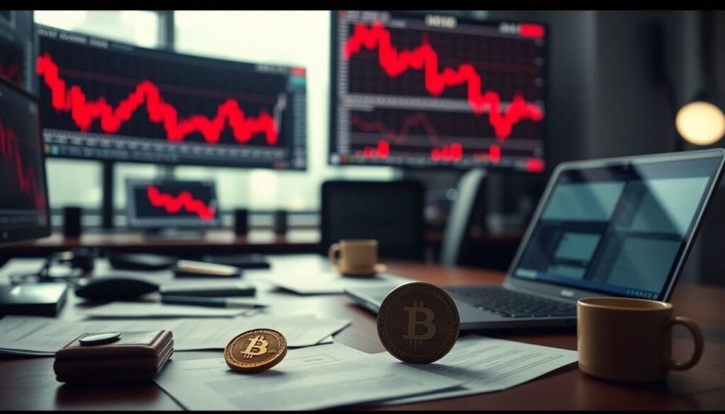 Venda de US$ 1,3 bilhão por carteira antiga acelera queda; incerteza macro amplia volatilidade.