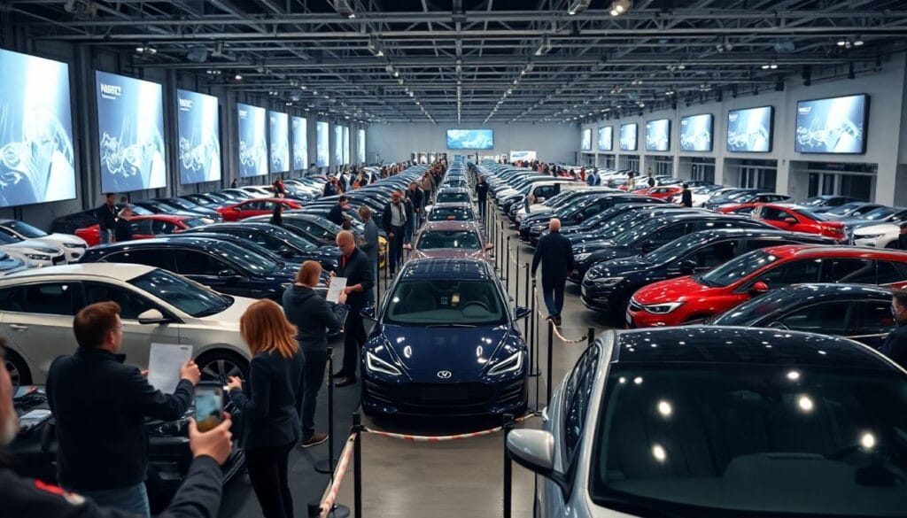 Test-drives em evento automotivo: como participar