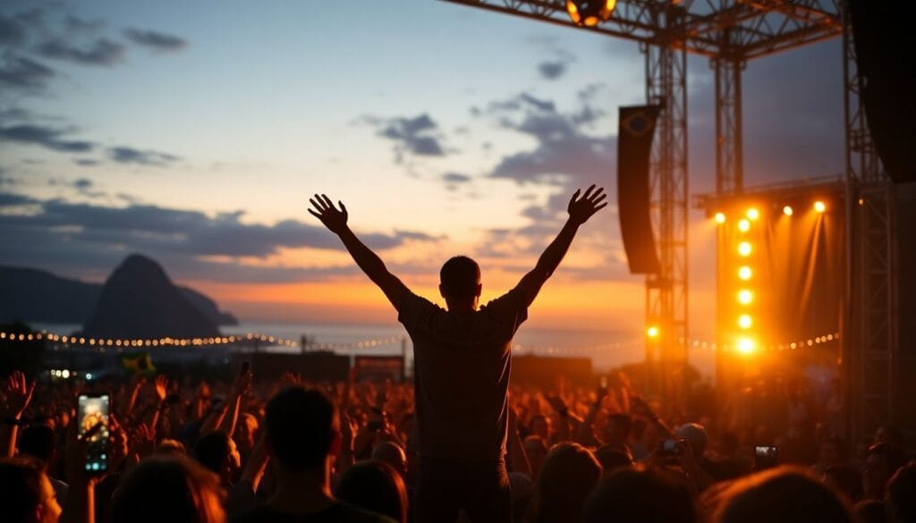 Dua Lipa fala em português e se emociona no Rio