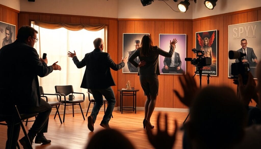 Wagner Moura samba com Kelly Clarkson em programa nos EUA