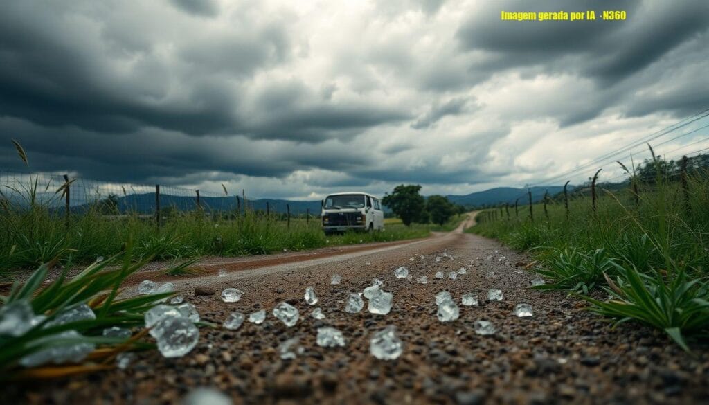 Verão começa com risco de temporais no RS