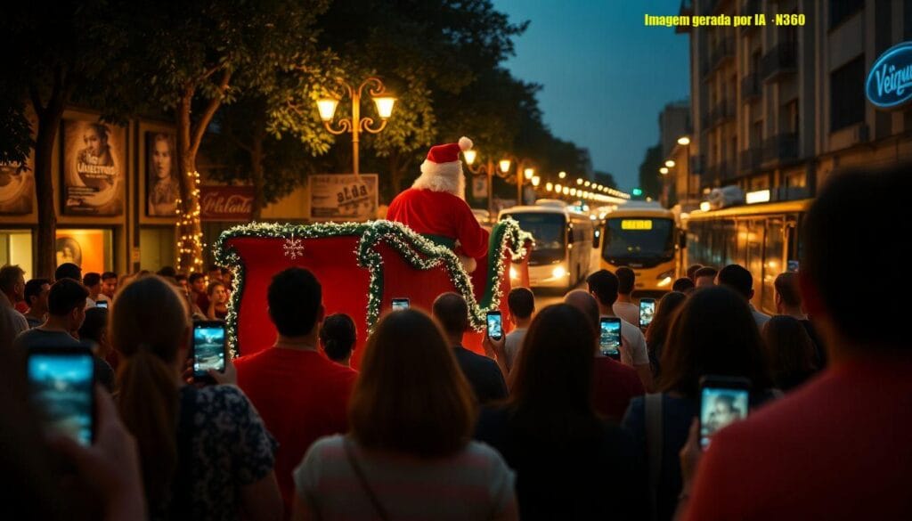 Onde está o Papai Noel em Londrina e região