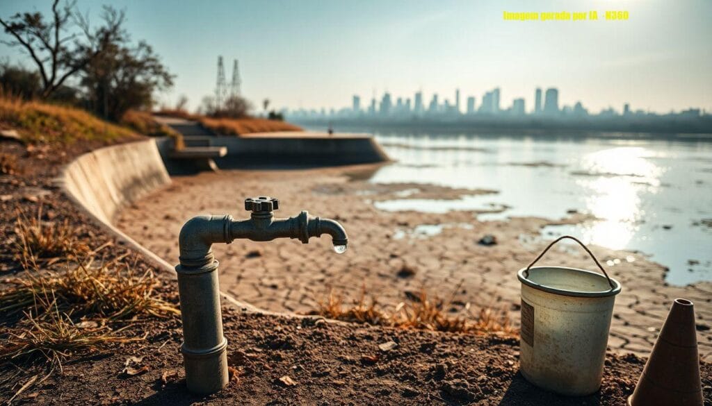 Governo de SP pede redução imediata do consumo de água