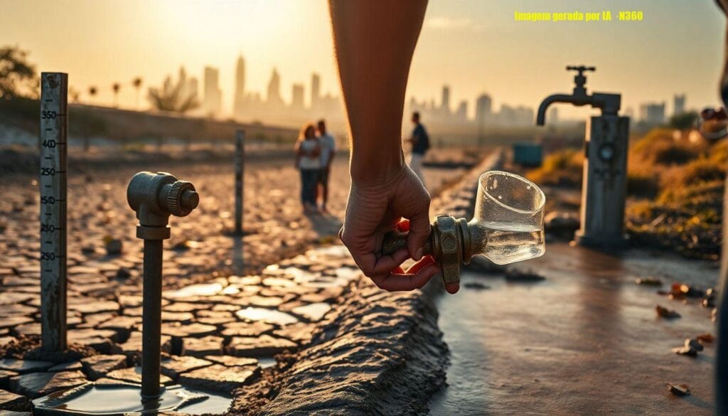 Tarcísio pede economia de água em SP