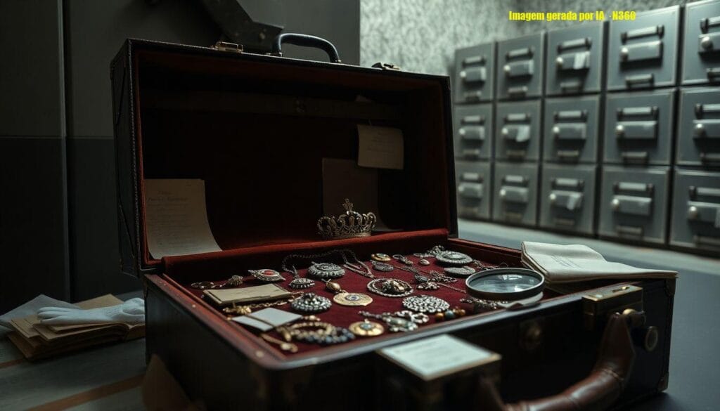 Mala no Canadá revela joias dos Habsburgo