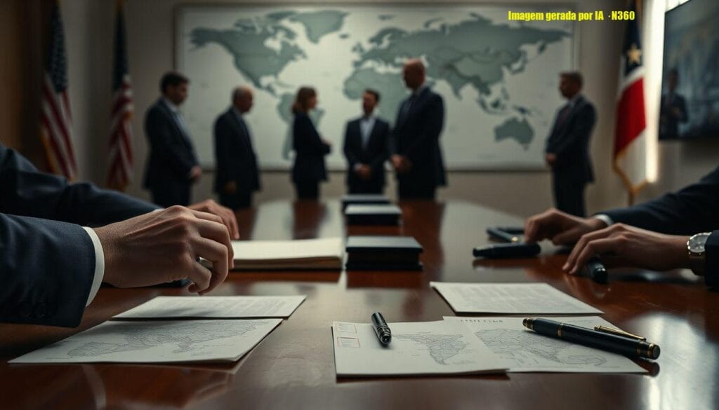 Trump diz que acordo Rússia-Ucrânia depende do meu aval