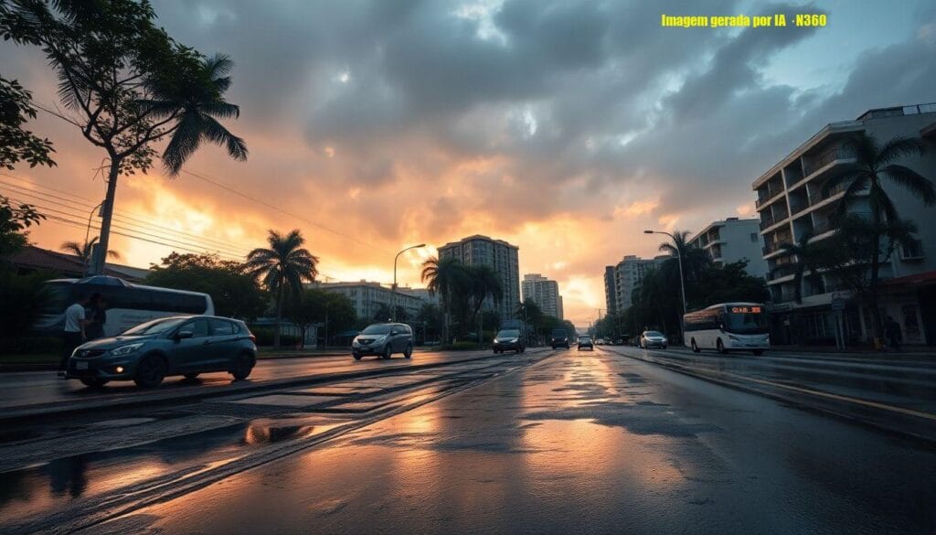 Calor persiste; fim de semana em SP terá pancadas de chuva