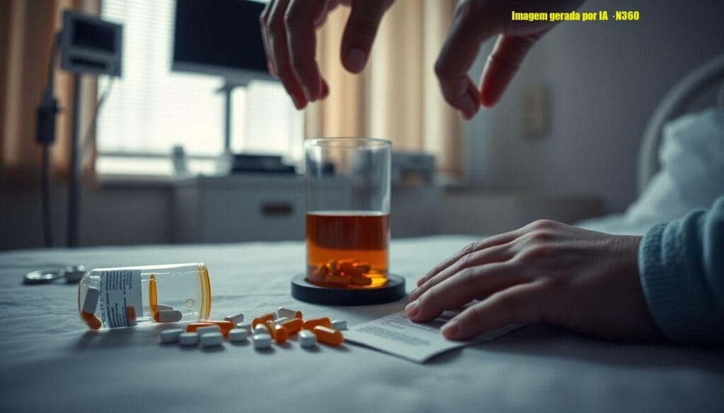 Riscos de misturar álcool e medicamentos