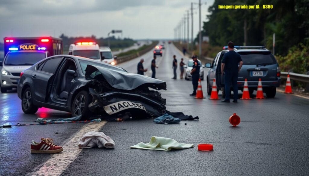 Colisão frontal na BR-101 em Mucuri deixa 11 mortos