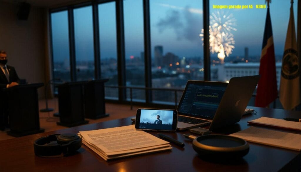 Zema publica vídeo com fogos e diz que som foi editado