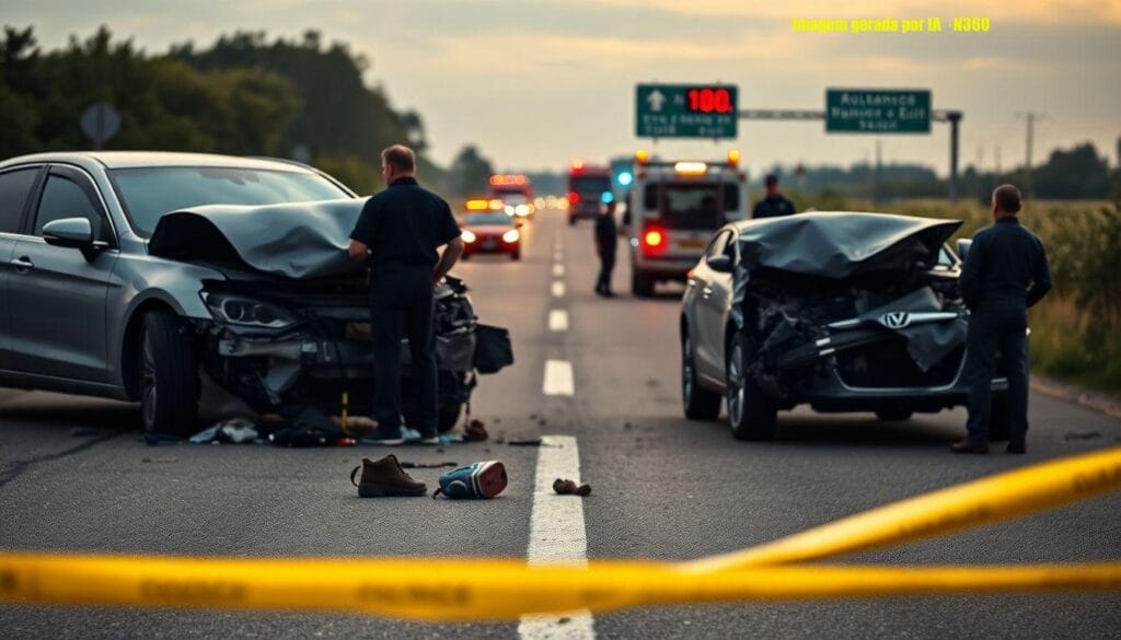 Acidente na BR-040 em Paracatu deixa cinco mortos