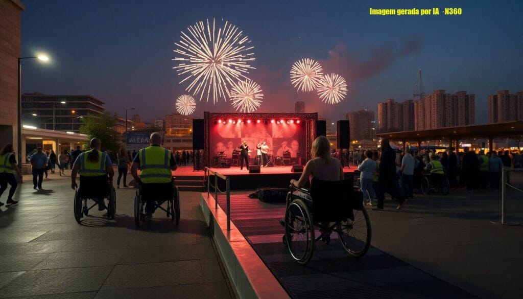 Réveillon 2026: atrações e acessibilidade