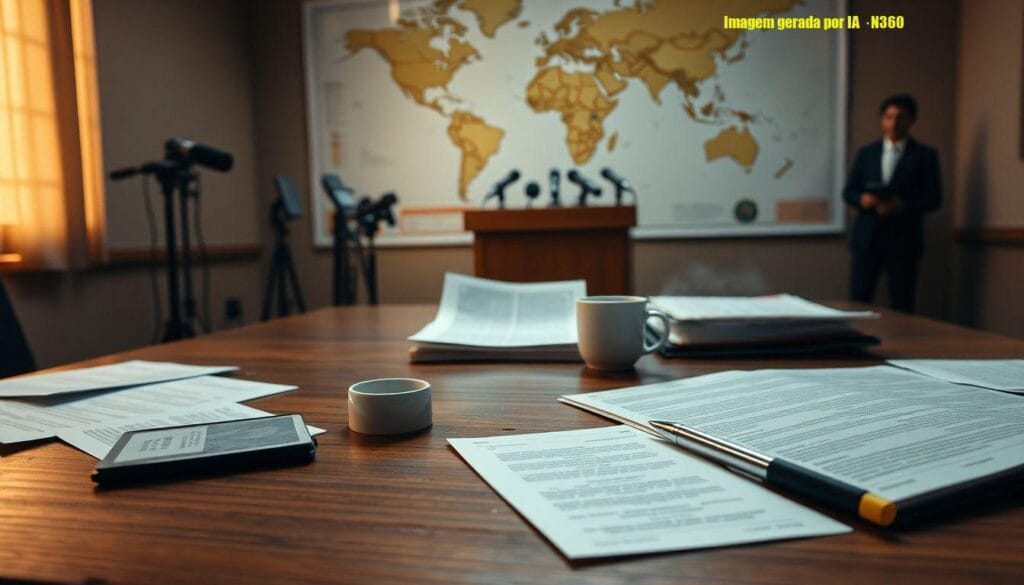 Erro na identificação em relato sobre encontro ucraniano