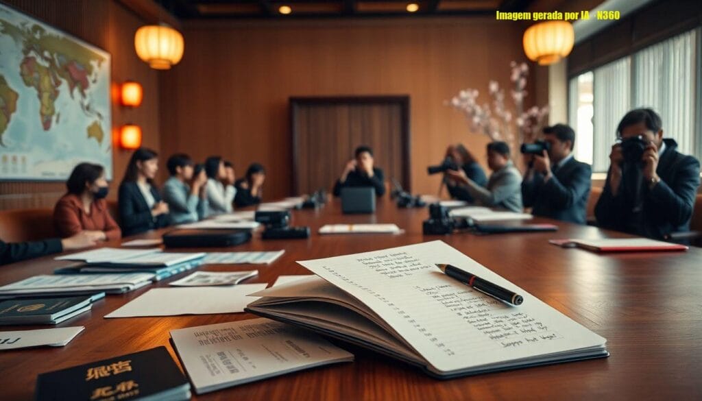 Viagem a Quioto aproxima Luiza Perote e João Guilherme