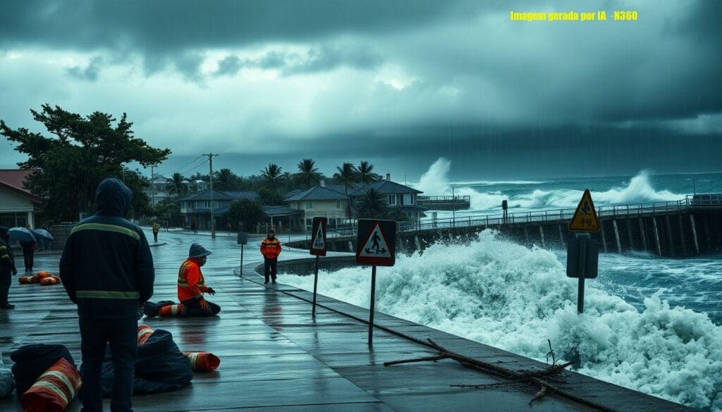 Ciclone avança; 9 estados seguem sob alertas