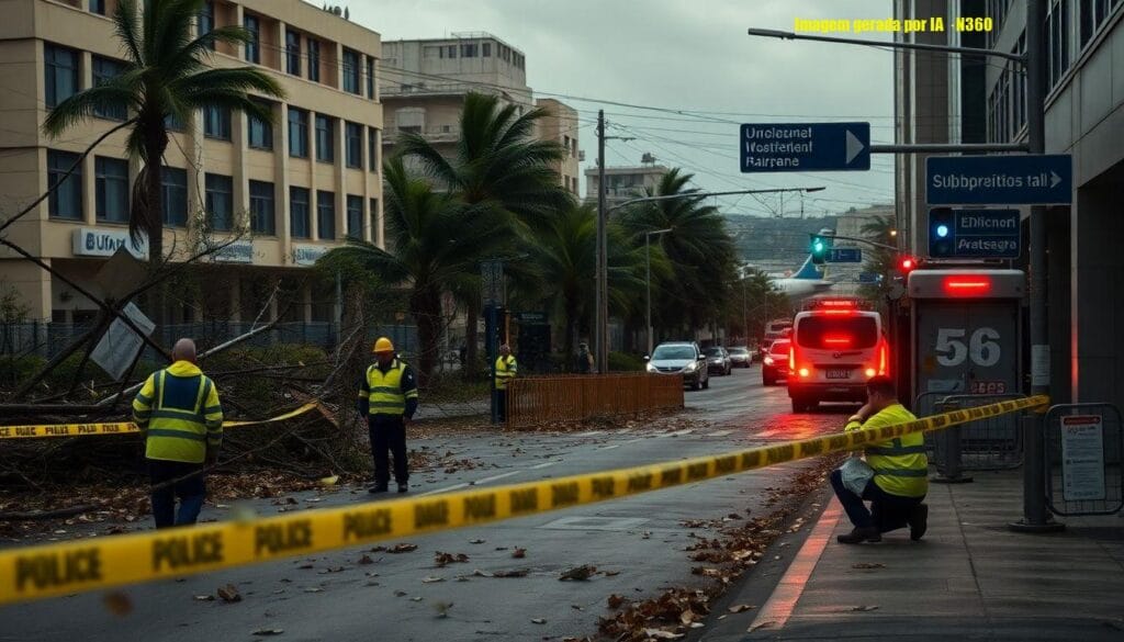 Vendaval em SP cancela voos e afeta aeroportos do país