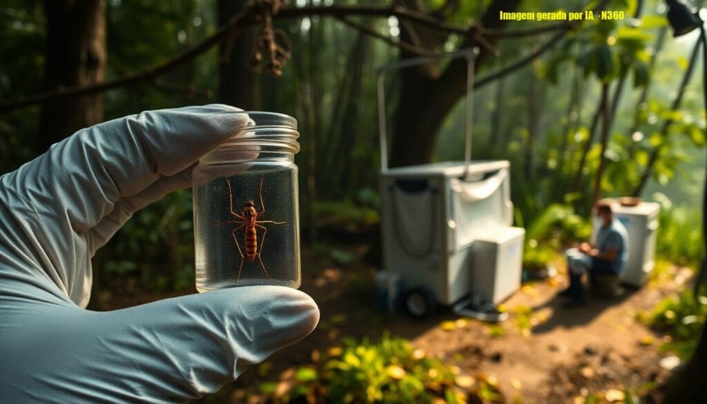 Haemagogus leucocelaenus detectado em SC