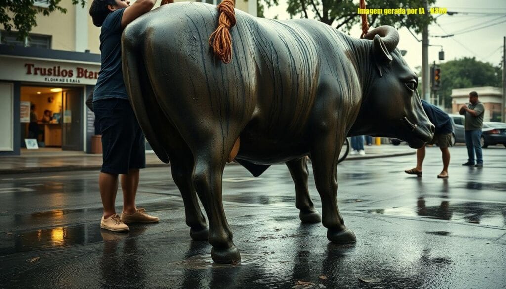 Vaquinha retorna ao Vaca Loka após enxurrada em BH