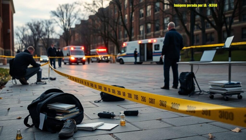 Trump pede orações por vítimas em Brown