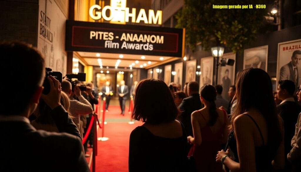 Famosos no tapete vermelho dos Gotham Awards 2025