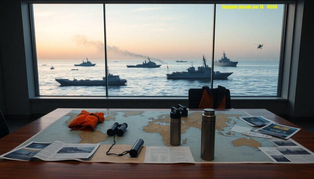 EUA atacam três embarcações no Pacífico; oito mortos