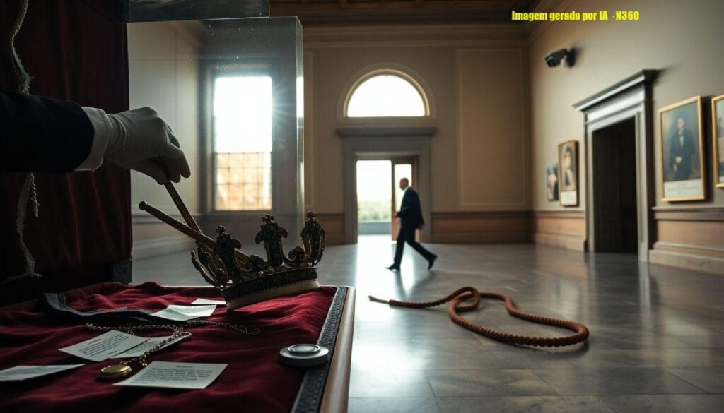 Vídeo mostra roubo de joias no Museu do Louvre