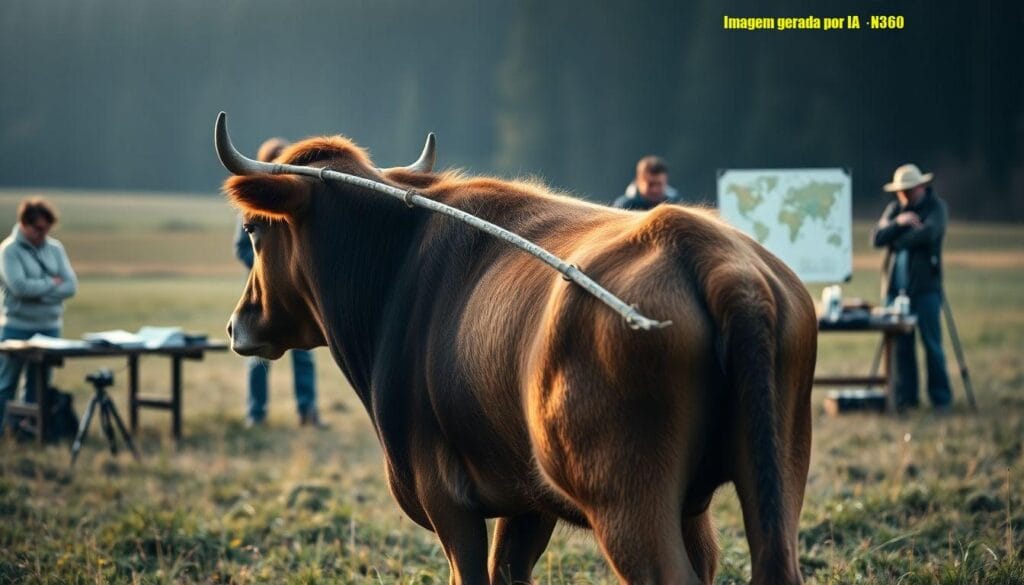 Vaca austríaca 'Veronika' teria usado objeto como ferramenta