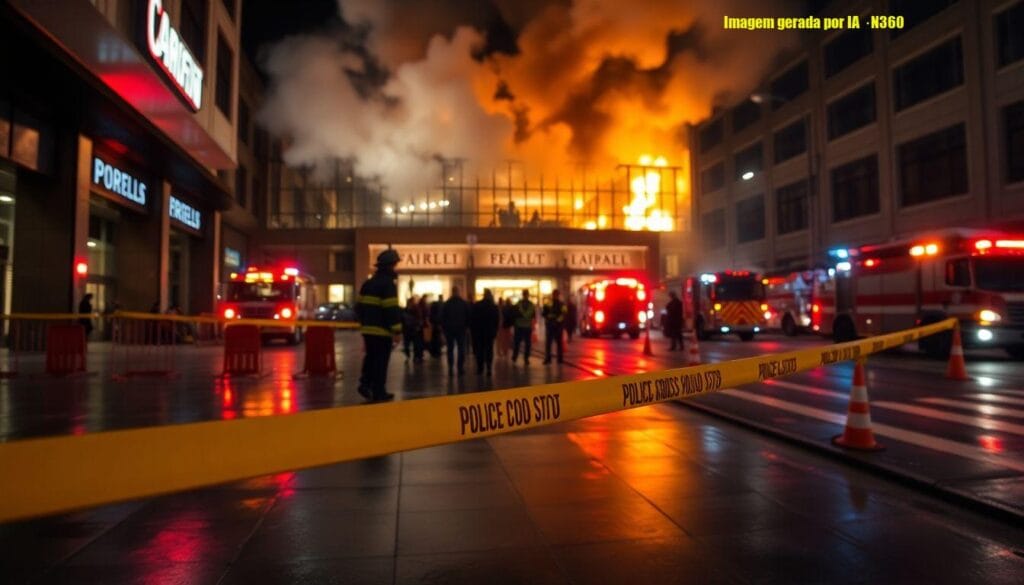 Incêndio leva evacuação no Shopping Tijuca