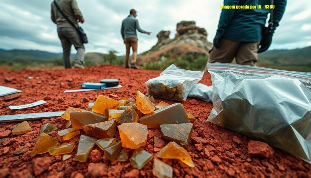 Vidros raros em Minas podem ser restos de meteoro