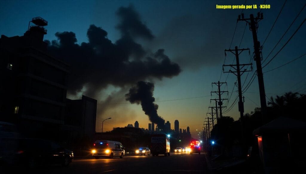 Explosões ouvidas em Caracas perto de base militar