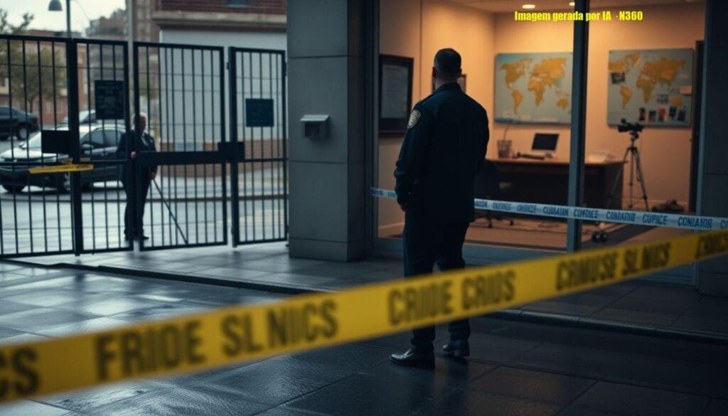 Agente do ICE tenta entrar em consulado do Equador em Minneapolis